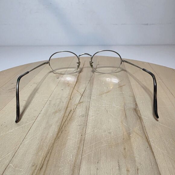Ray-Ban Oval Half Rimless Eyeglasses RB6547 2538 49□22 145 Frame Only Silver Ton - Picture 4 of 8